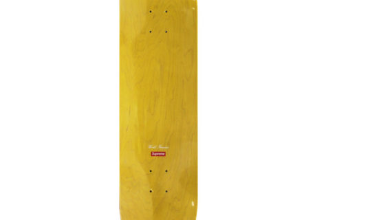 Supreme Sekintani La Norihiro Skateboard Deck Yellow 8.5