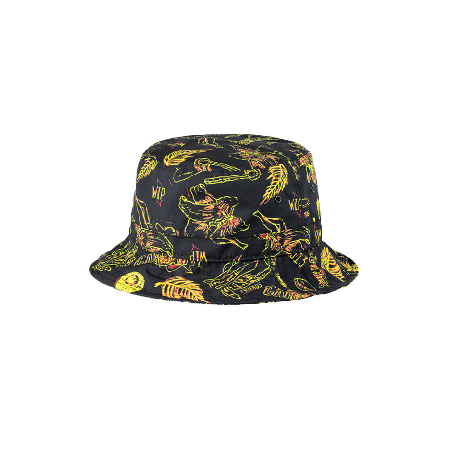 Carhartt Wip Paradise Bucket Hat I02761109Q00 Paradise Print - Yellow