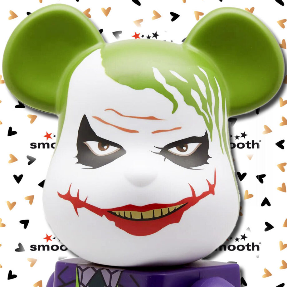 Medicom Toy Bearbrick 400% The Joker Laughing Version The Dark Knight 2017