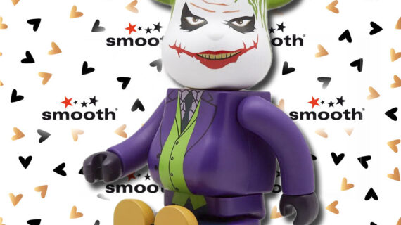 Medicom Toy Bearbrick 400% The Joker Laughing Version The Dark Knight 2017