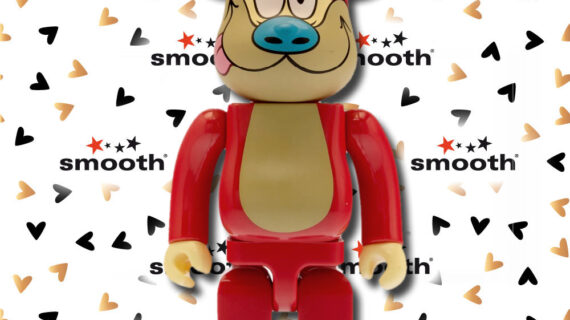 Medicom Toy Ren & Stimpy Stimpy Bearbrick 400% 2010