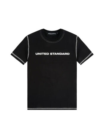 United Standard Logo T-Shirt Blk Black 20SUSTS01