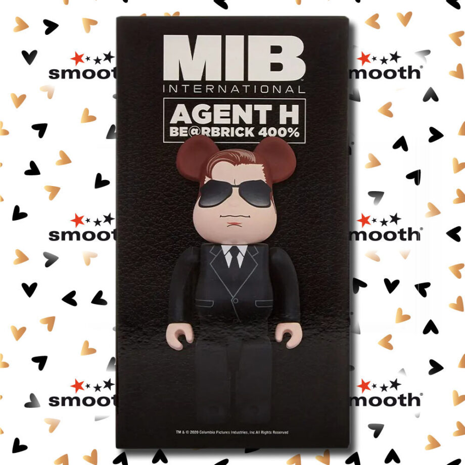 Medicom Toy Men In Black Agent H Bearbrick 400% 2020 limited edition