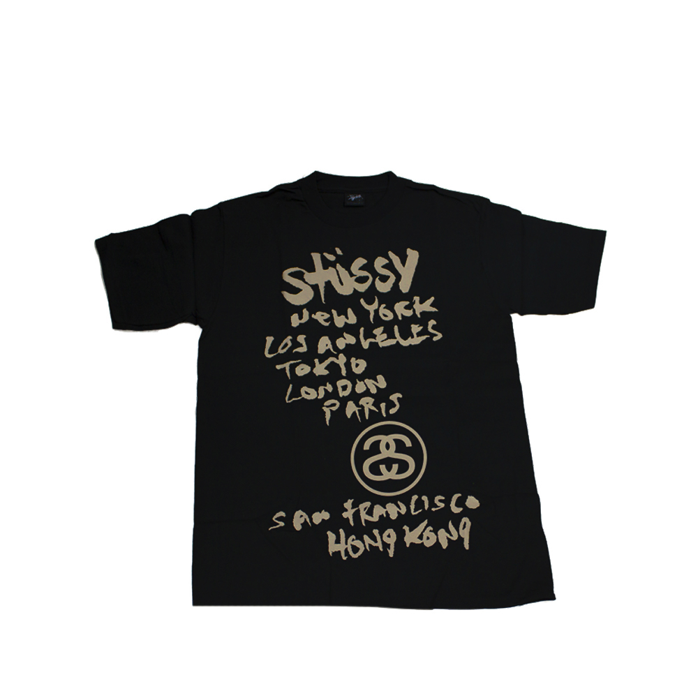 Stussy Black Tee World Tour 2006 Andy Jenkins Limited Edition