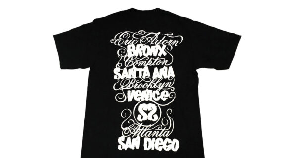 Stussy Black Tee World Tour 2006 Eric Elms Limited Edition