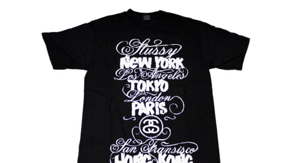 Stussy Black Tee World Tour 2006 Eric Elms Limited Edition