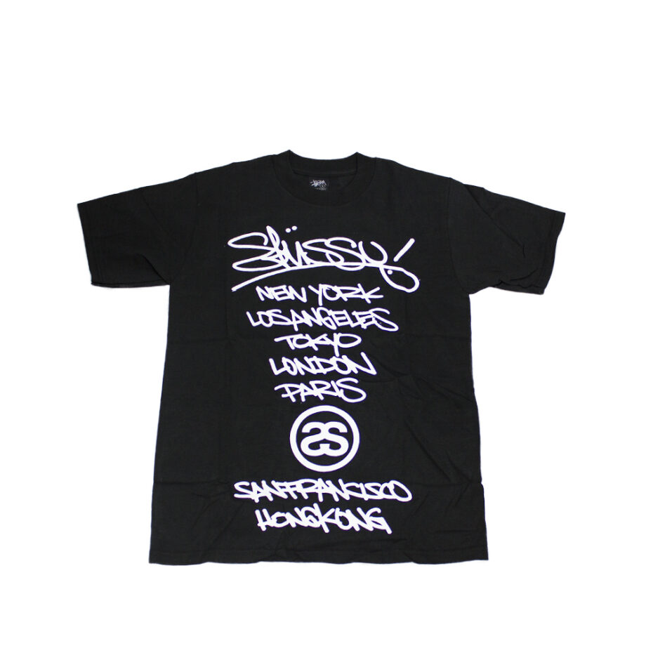 Stussy Black Tee World Tour 2006 Marok Limited Edition