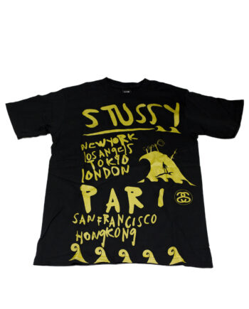 Stussy Black Tee World Tour 2006 SK8THING S6SC1901242 Limited Edition