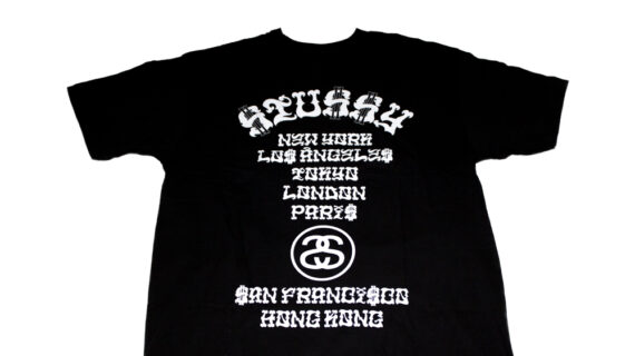 Stussy Black Tee World Tour 2006 Taka Hayashi S6SC1901236 Limited Edition