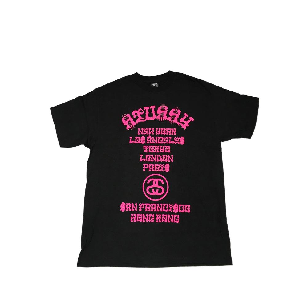 Stussy Black Tee World Tour 2006 Taka Hayashi S6SC1901236 Limited Edition