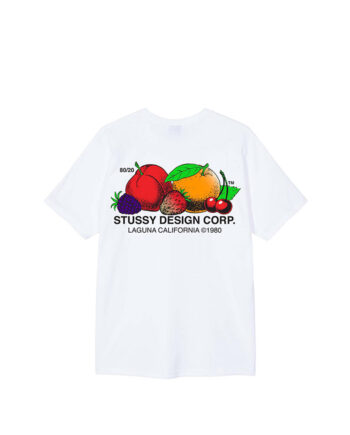 Stussy Fresh Fruit Tee White 1904542