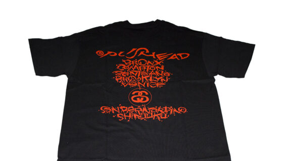 Stussy Black Tee World Tour 2006 Pushead Limited Edition