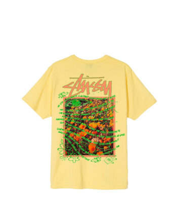 Stussy Super Bloom Tee Yellow 1904550