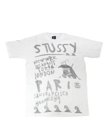 Stussy White Tee World Tour 2006 SK8THING S6SC1901242 Limited Edition