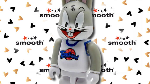 Medicom Toy Bugs Bunny Rabbrick Space Jam Bearbrick Set 100% 400%