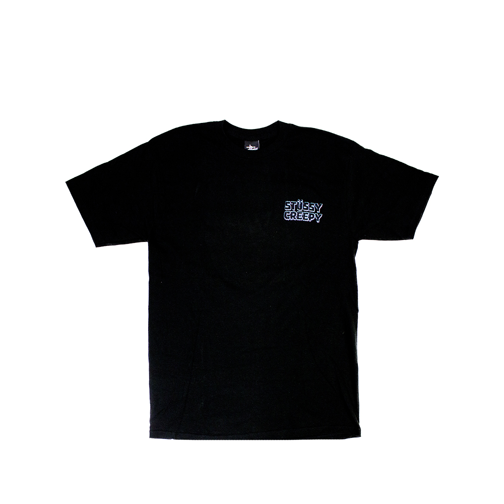 Stussy Customade x Creepy 3D Black Tee Limited Edition FFSC3902219