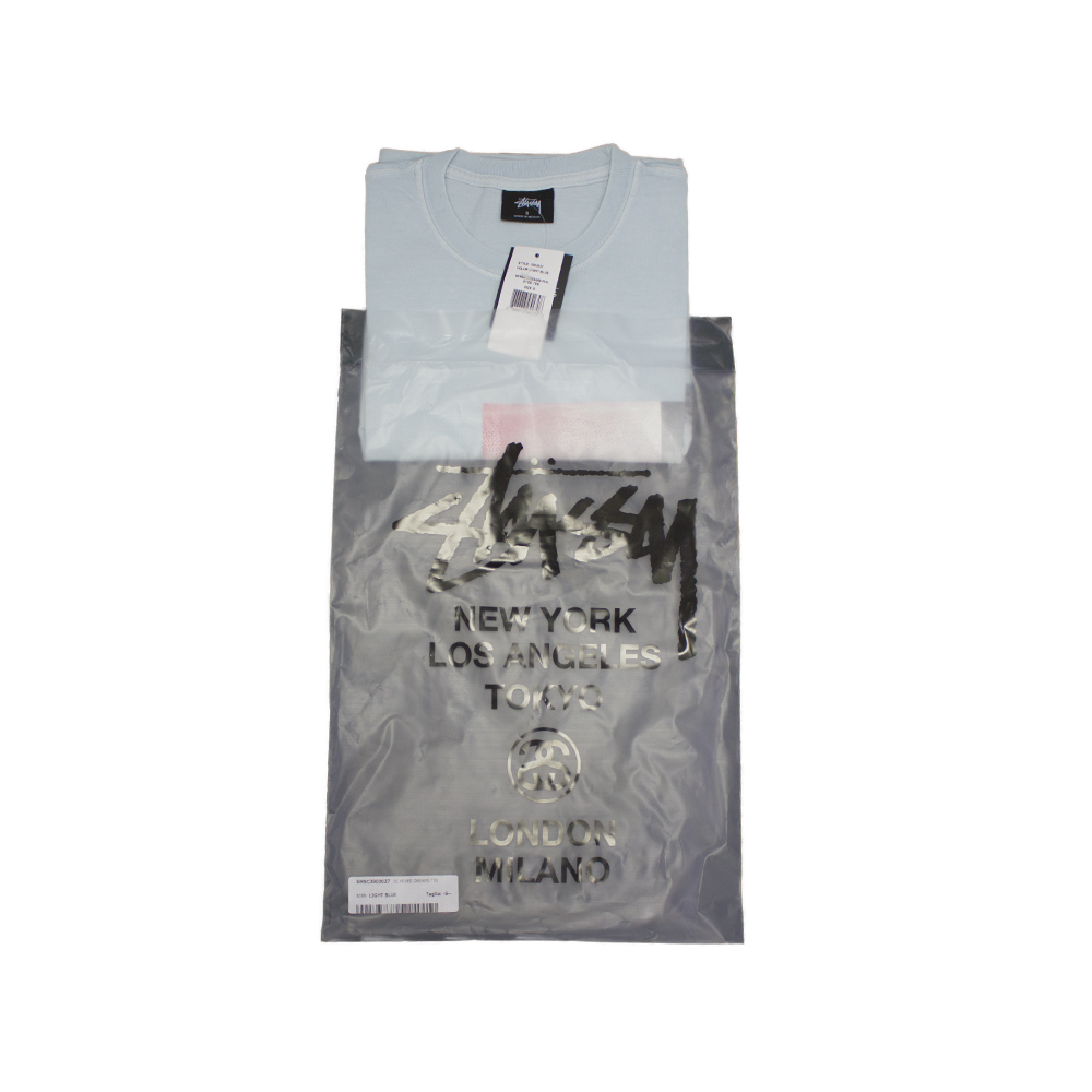 Stussy Light Blue SC Mixed Dreams Tee Limited Edition SMSC3903037