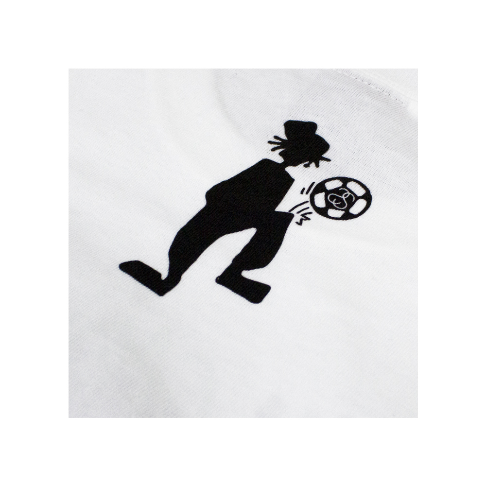 Stussy SC SS Kick Knowledge White Tee Limited Edition EESC3902084