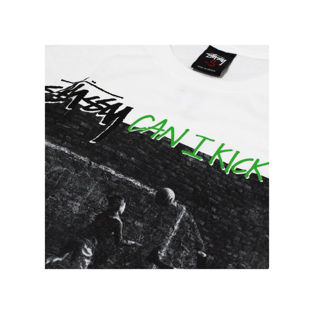 Stussy SC SS Kick Knowledge White Tee Limited Edition EESC3902084