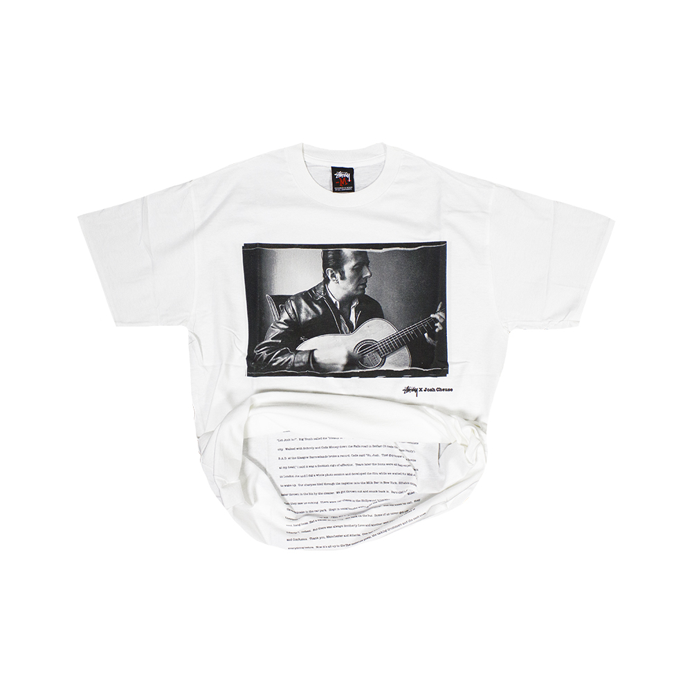 Stussy White SC SS Josh Cheuse Summer Play Tee Limited Edition