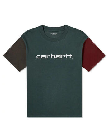 Carhartt Wip S/S Carhartt Tricol T-Shirt Dark Teal I028359_0F2_00