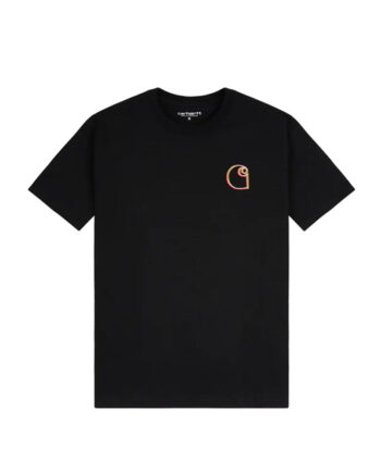 Carhartt Wip S/S Commission Logo T-Shirt Black I028460-89-00