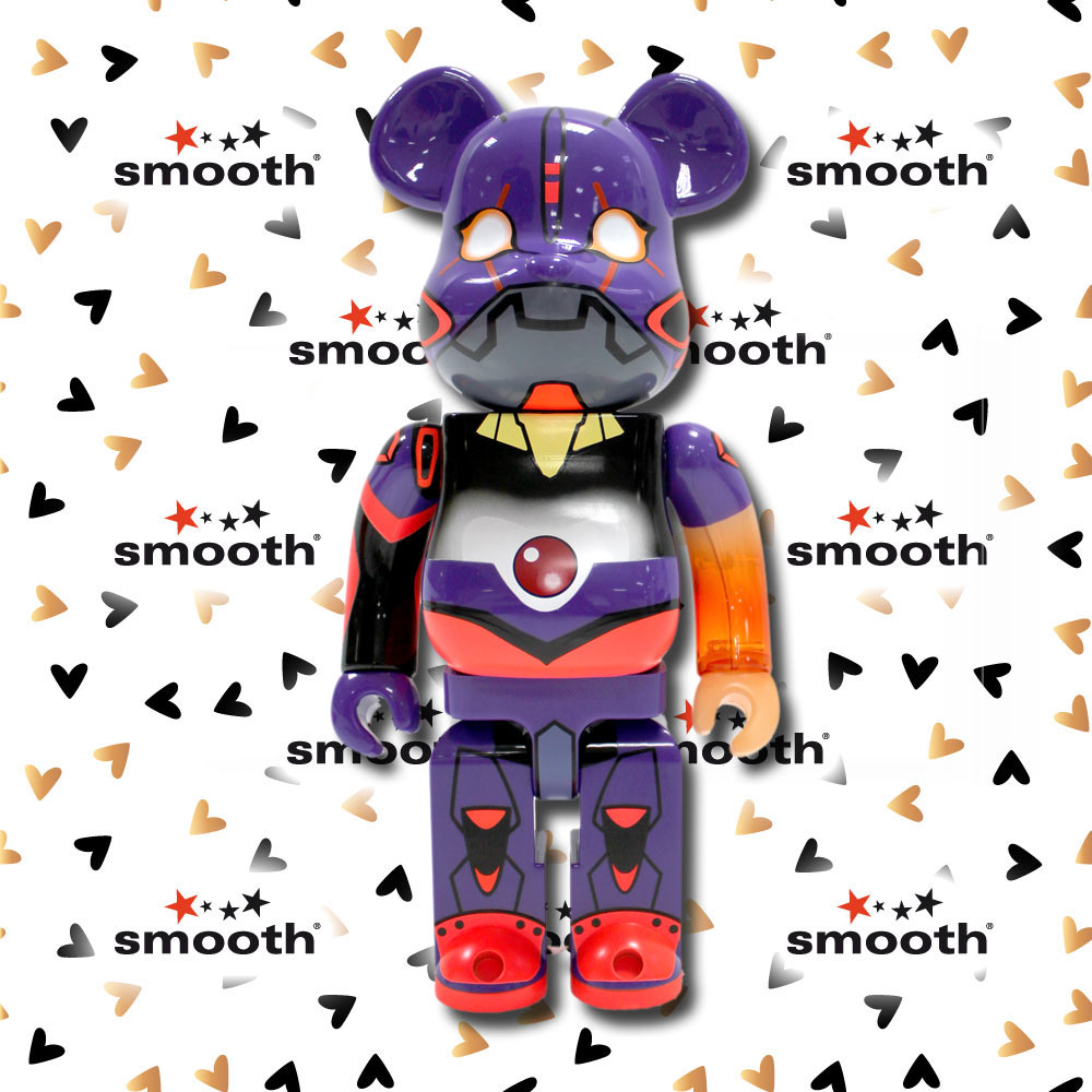 Medicom Toy Evangelion First Unit Eva-01 Awakening Ver. Bearbrick 400%