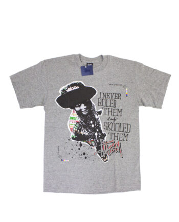 Stussy I Never Ruled Them If Only Skooled Them Grey Tee Limited Edition