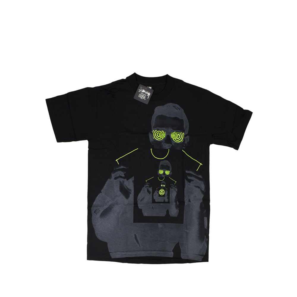 Stussy x Brent Rollins Hypnotized Black Tee Limited Edition 1901609