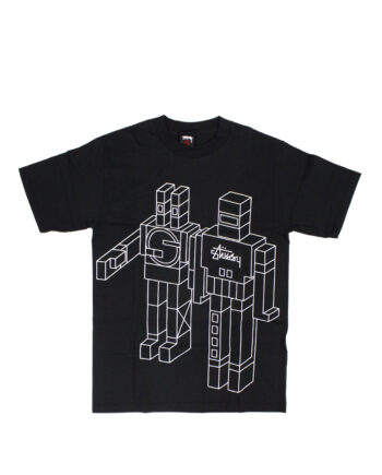 Stussy x Delta Giant Robot Black Tee Limited Edition 1901805