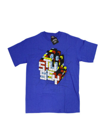 Stussy x Delta Rubic Blue Tee Limited Edition 1901822
