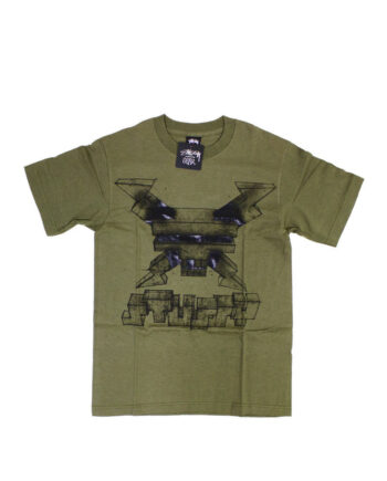 Stussy x Delta Warhead Military Green Tee Limited Edition 1901765