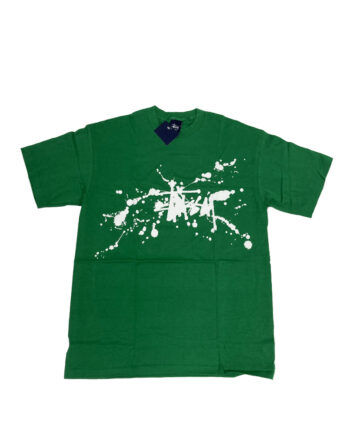 Stussy Paint Green Tee Limited Edition