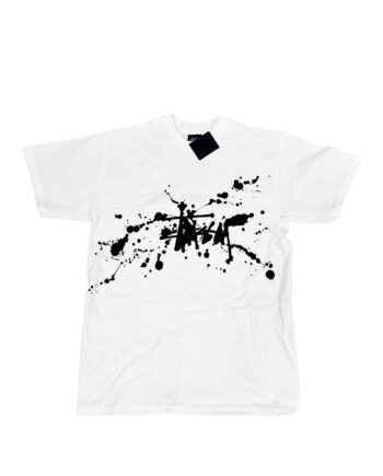 Stussy Paint White Tee Limited Edition