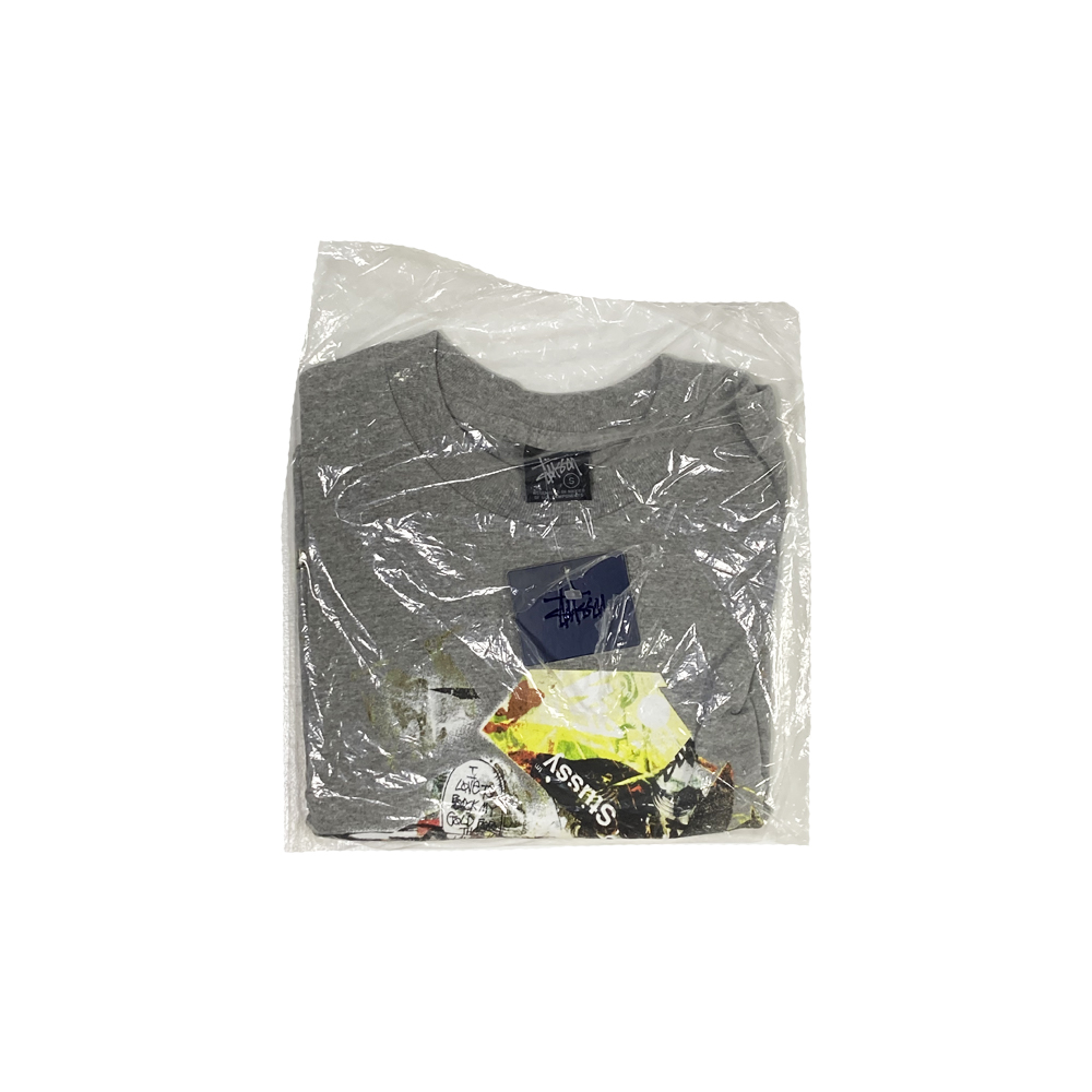 Stussy Tribe Collage Grey Tee Limited Edition