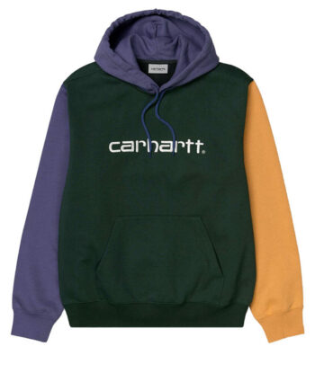 Carhartt Wip Hooded Tricol Sweatshirt Dark Teal I028353-0F2-00