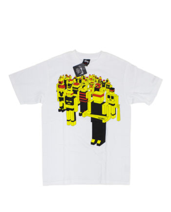 Stussy Customade x Delta Robot White Tee Limited Edition
