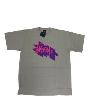 Stussy Grey Logo Tee Limited Edition