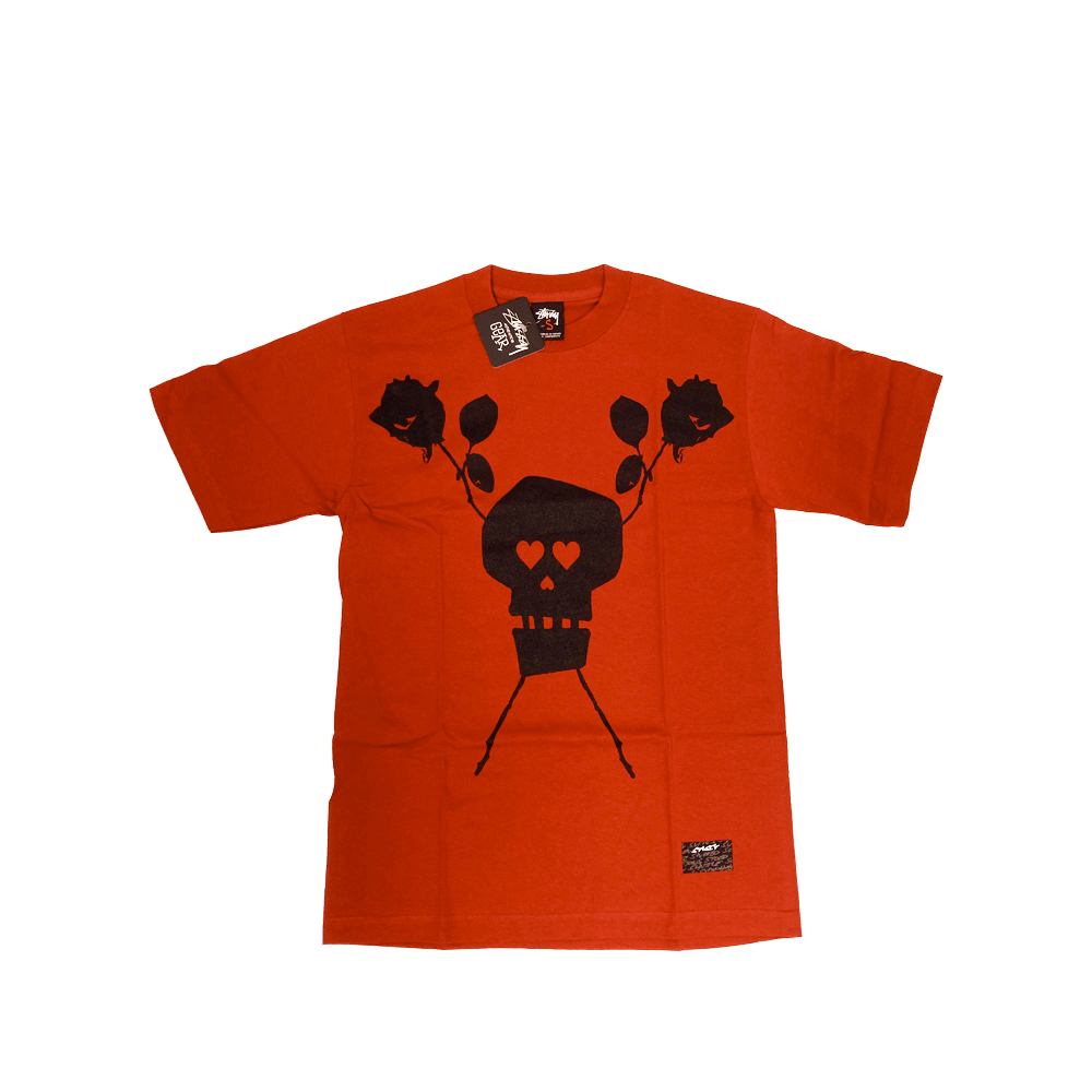 Stussy x Futura Skullacons Red Tee Limited Edition 1901657