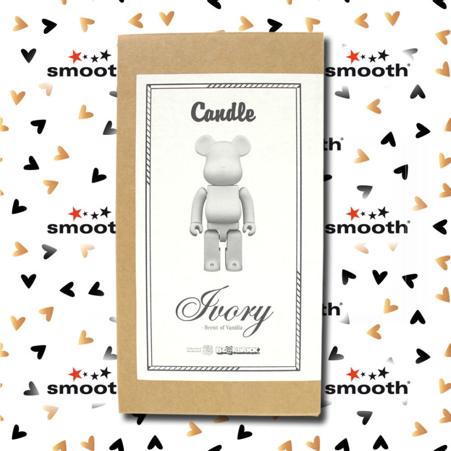 Medicom Toy Candle Ivory Bearbrick 400% Glow in the Dark Lamp 2013 Limited Edition