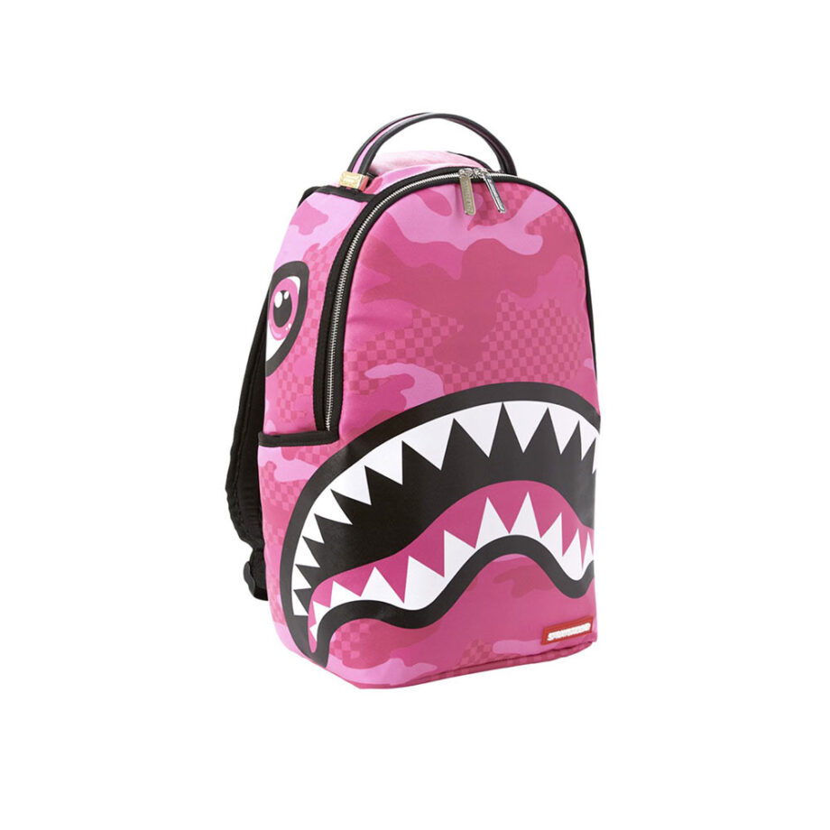 Sprayground Backpack Anime Camo Pink 910B3237NSZ