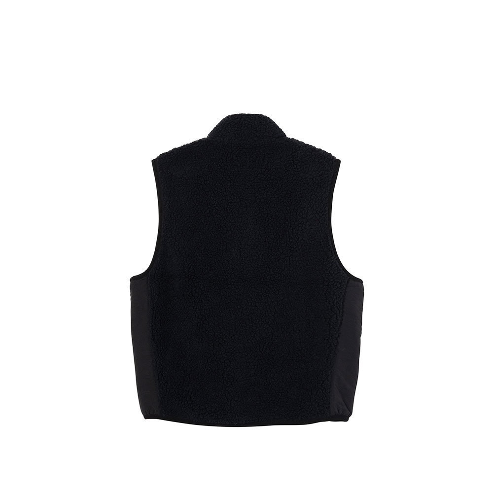 Stussy Block Sherpa Vest Black 118390