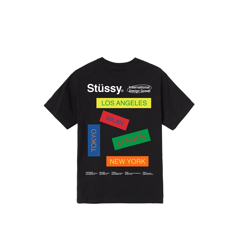 Stüssy Stussy Gear Banner Tee Black