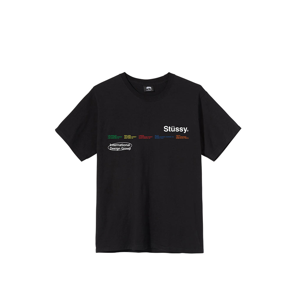 Stussy City Banners Tee Black 1904568