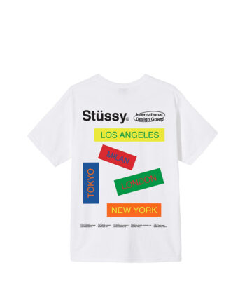 Stussy City Banners Tee White 1904568