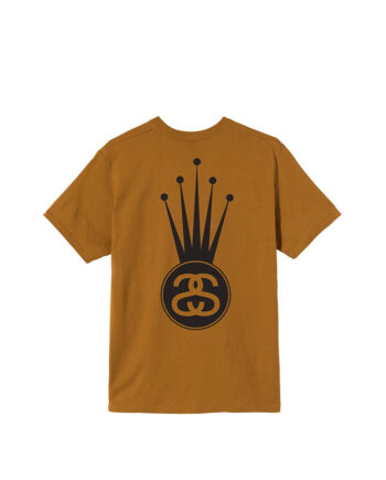 Stussy Crown Link Tee Caramel 1904569