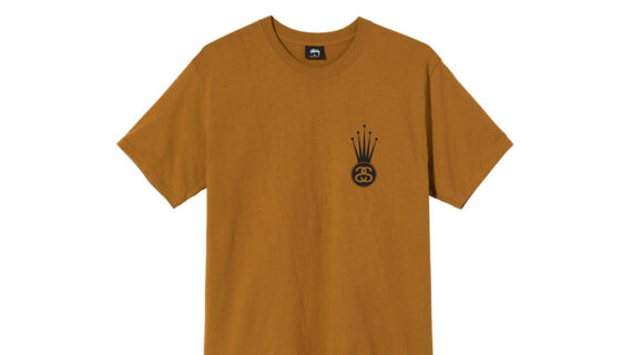 Stussy Crown Link Tee Caramel 1904569