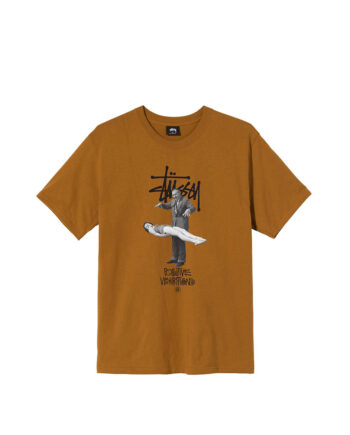 Stussy Levitate Tee Caramel 1904575