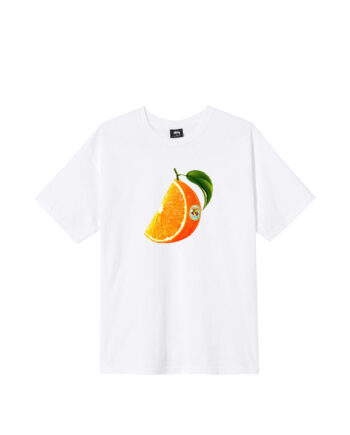 Stussy Orange Slice Tee White 1904576