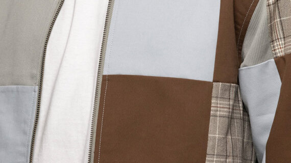 Stussy Patchwork Zip Jacket Multi 115521